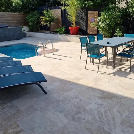L'aigle - Piscine -10 Pers - Reve Au Mans Villa